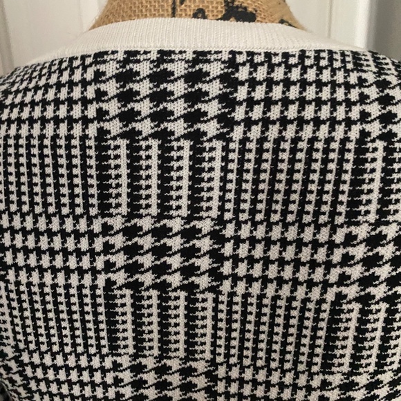 Ann Taylor Black, White Sweater Cardigan, Petite S/P Button Down - Picture 11 of 15